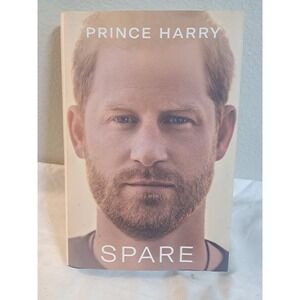 Prince Harry Spare First US Edition Hardcover Memoir 2023 Random House